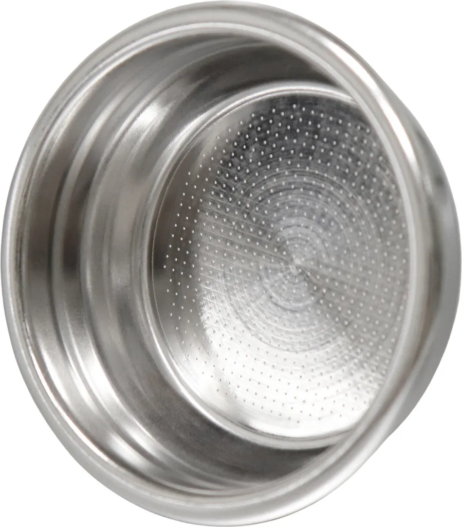 KKmoon 58 mm stainless steel coffee cup filter basket, compatible with Breville portafilters