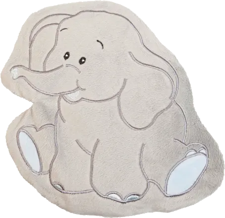 Grape seed pillow, heatable, with cover, elephant, 1 pc.