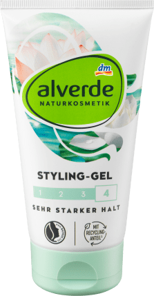 alverde NATURKOSMETIK Styling gel organic lotus blossom, organic-violet rice, 150 ml
