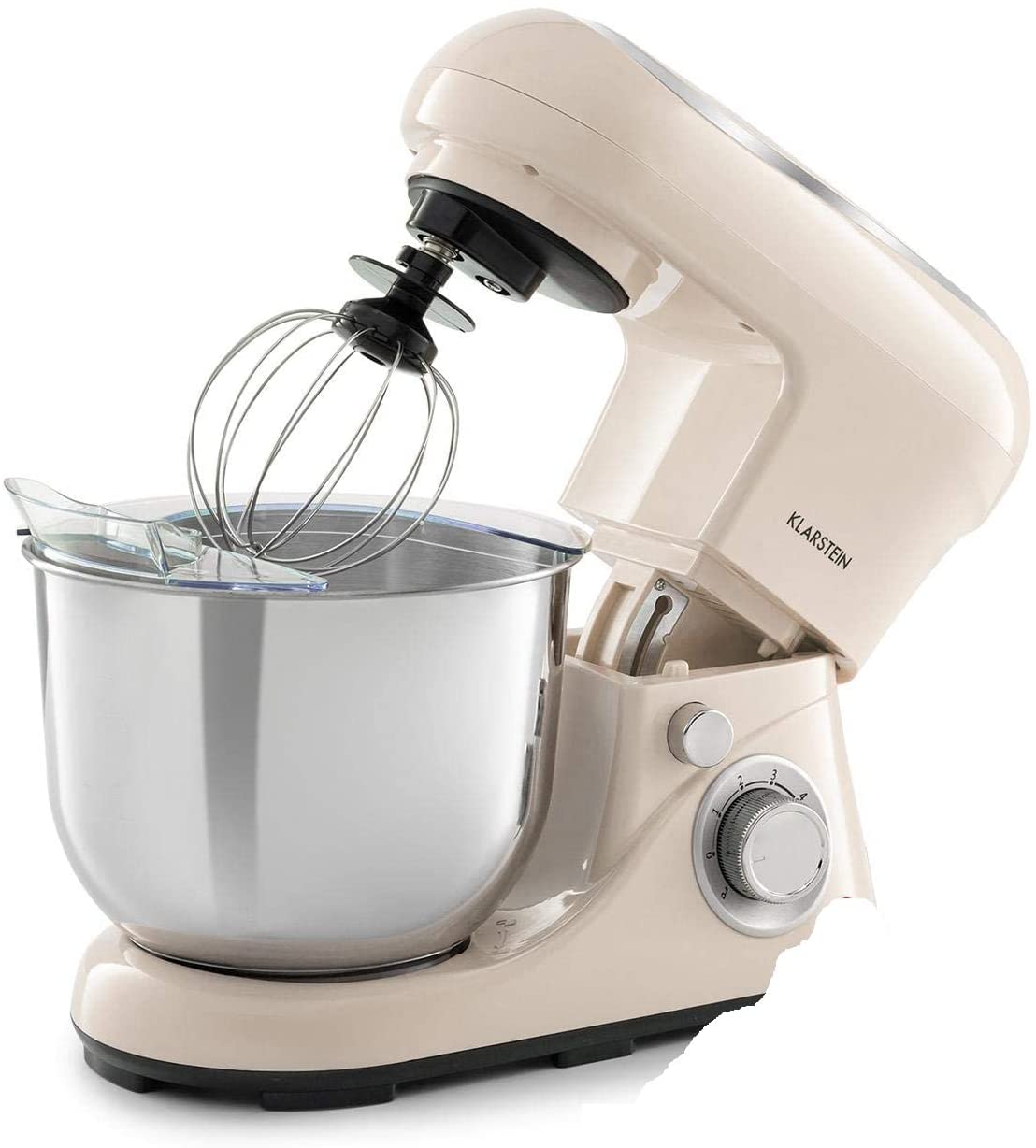 Klarstein Bella Pico 2G Food Processor, Stirrer, cream