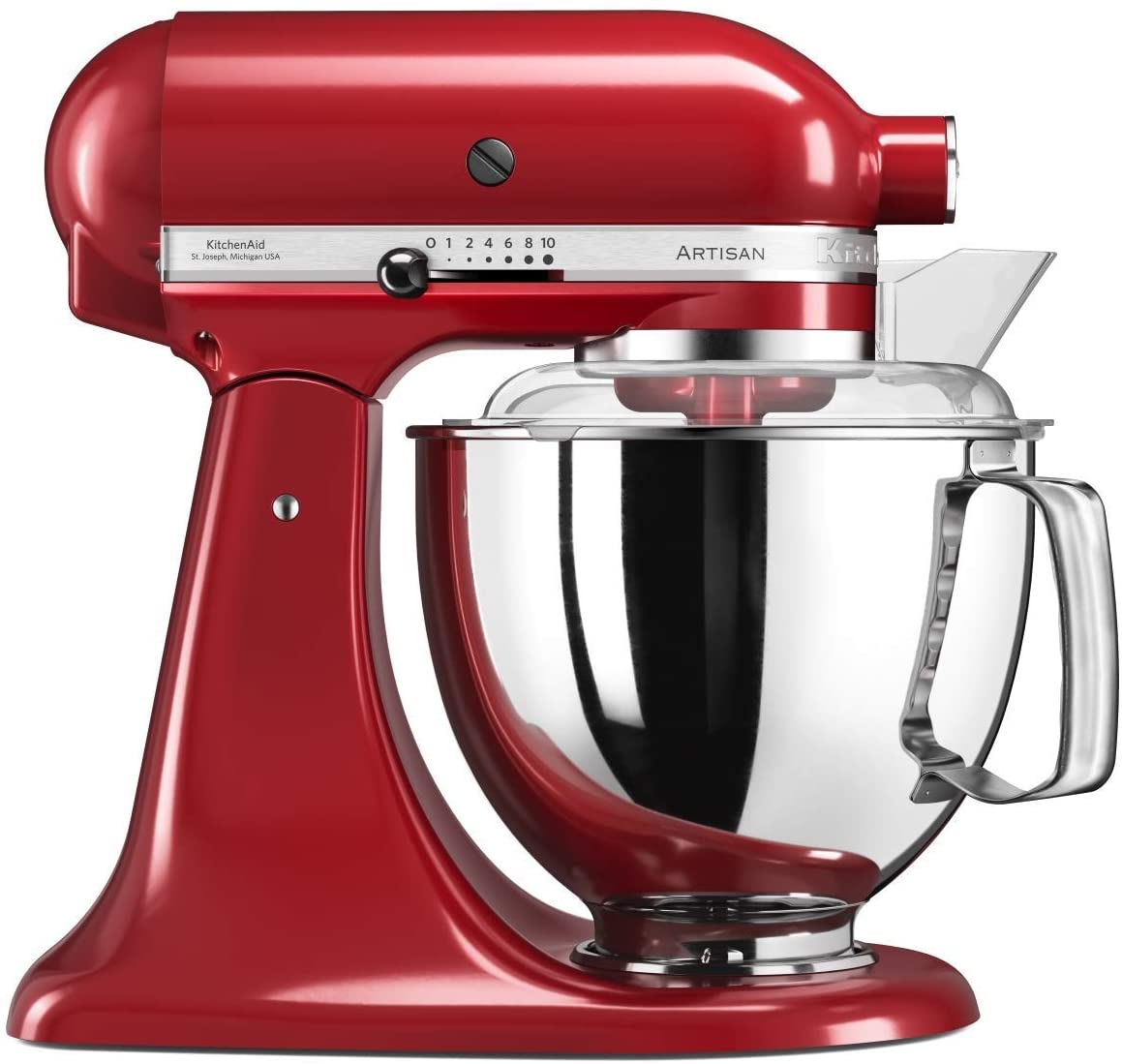KitchenAid Artisan Empire 5KSM175 Food Processor 4.8 L Metal 36 x 24 x 37 cm Red