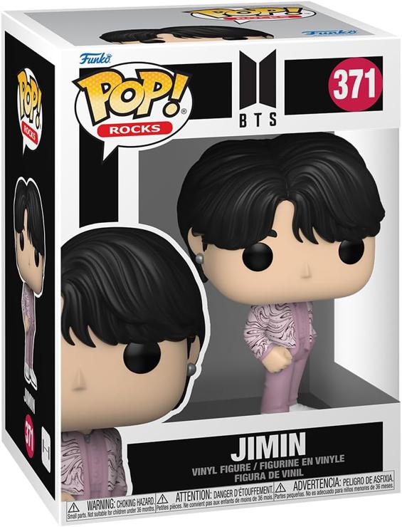 Funko Pop! Rocks: BTS - Jimin - Vinyl Collectible Figure - Gift Idea - Official Merchandise - Toys For Children and Adults - Music Fans - Model Figure For Collectors and Display