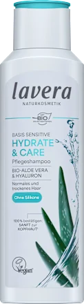 lavera NATURKOSMETIK Shampoo Basis Sensitive Hydrate & Care, 250 ml