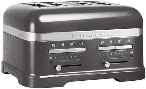 KitchenAid Artisan 5KMT4205 Toaster with 4 Slot Medallion Silver