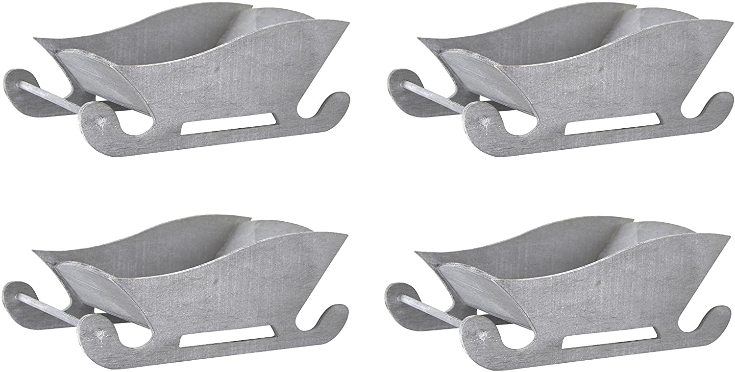 Decoline Decorative Wooden Sledge