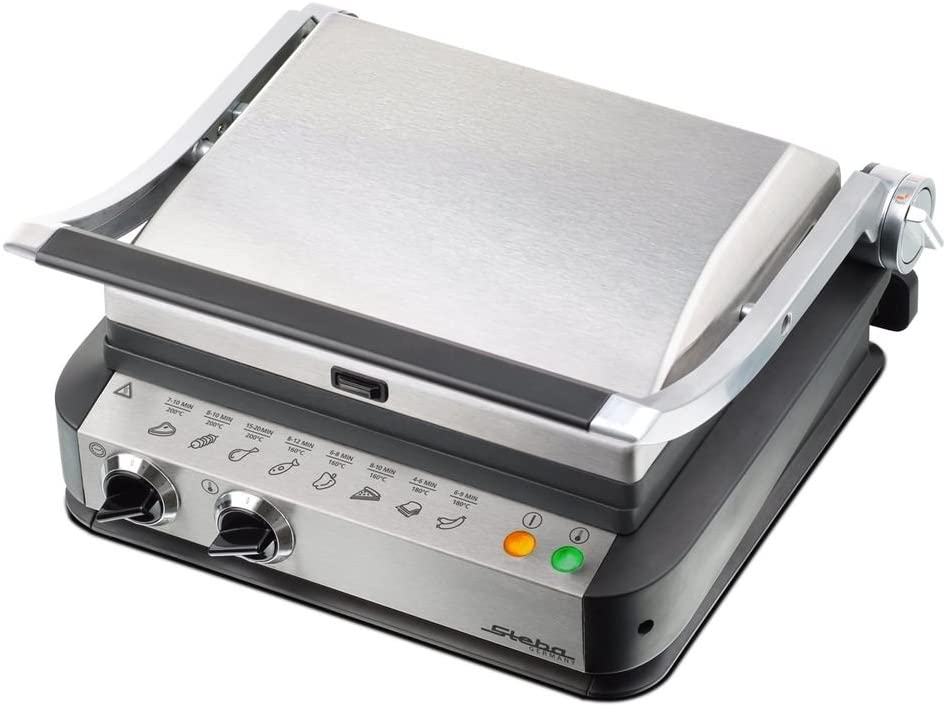 Steba Low Fat Grill in Stainless Steel / Black