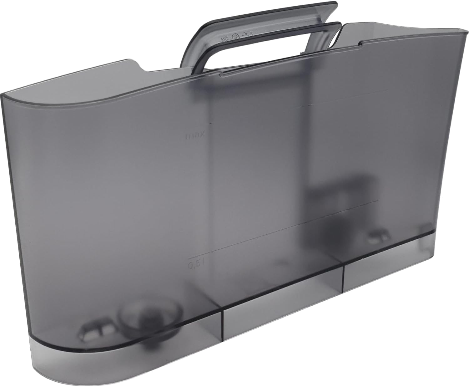 NaschLager Water Tank 11010303 Compatible with Siemens EQ.6 Plus S100 S300 S500 S700 Compatible with Bosch VeroAroma 300 700 Fully Automatic Coffee Machine 1.7 L Water Container Replacement Part Grey