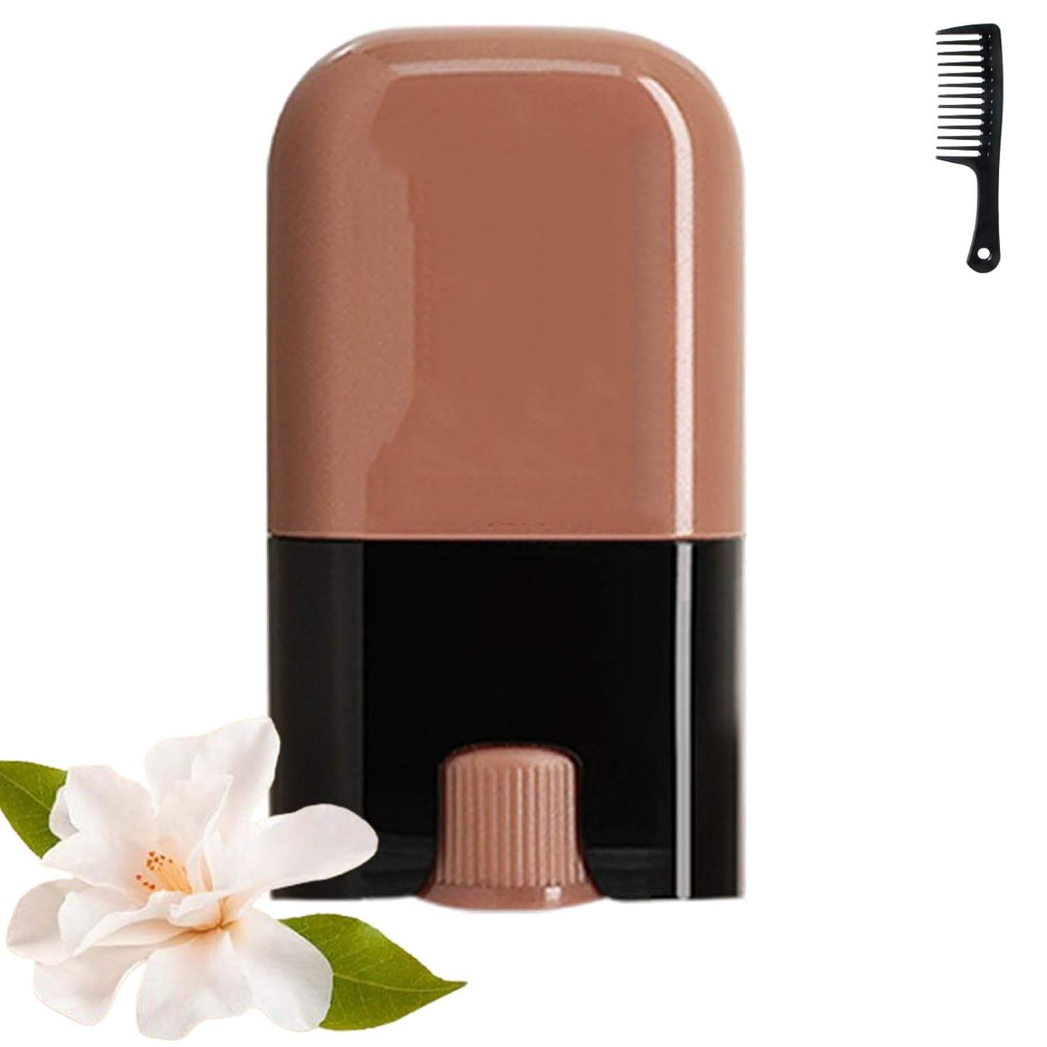 Generic Yuaonew Haarstift, Bosuyo Ultimate Haarfärbekamm, Einweg-Haarfärbekamm, Tragbare Haarfärbekämme zur Grauabdeckung – Wasserfest und schweißfest, Graue Haare in 1 Sekunde abdecken (Dark Brown)