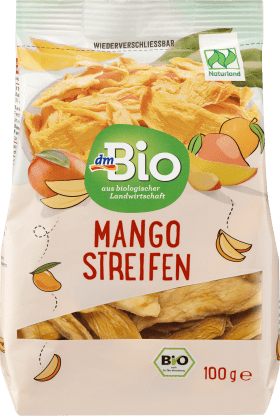 dmBio Mango strips, natural land, 100 g