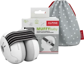 ALPINE hearing protection Muffy Baby black, 1 pc