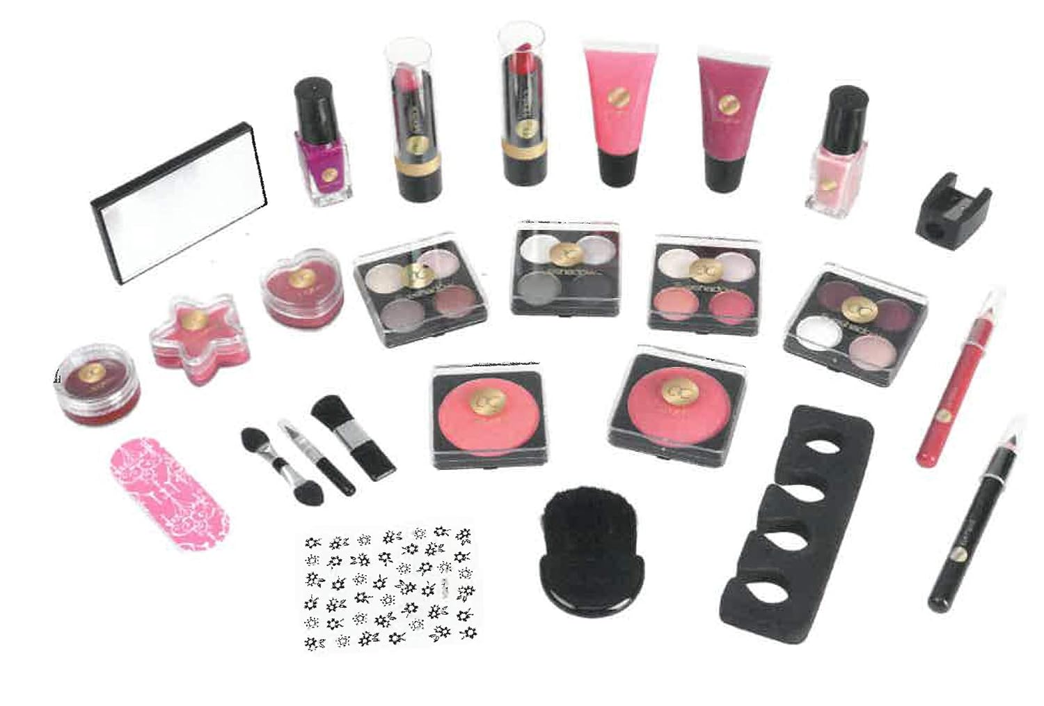 Accentra Beauty Advent Calendar for Women with Make-up, Cosmetics and Accessories (24 Pieces), Products for A Varied and Stylish Advent Season