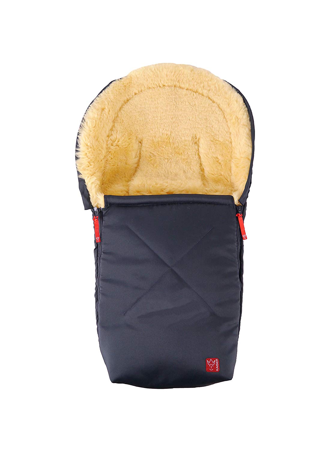 Kaiser Sheepskin Cuddle Bag Emma  Navy