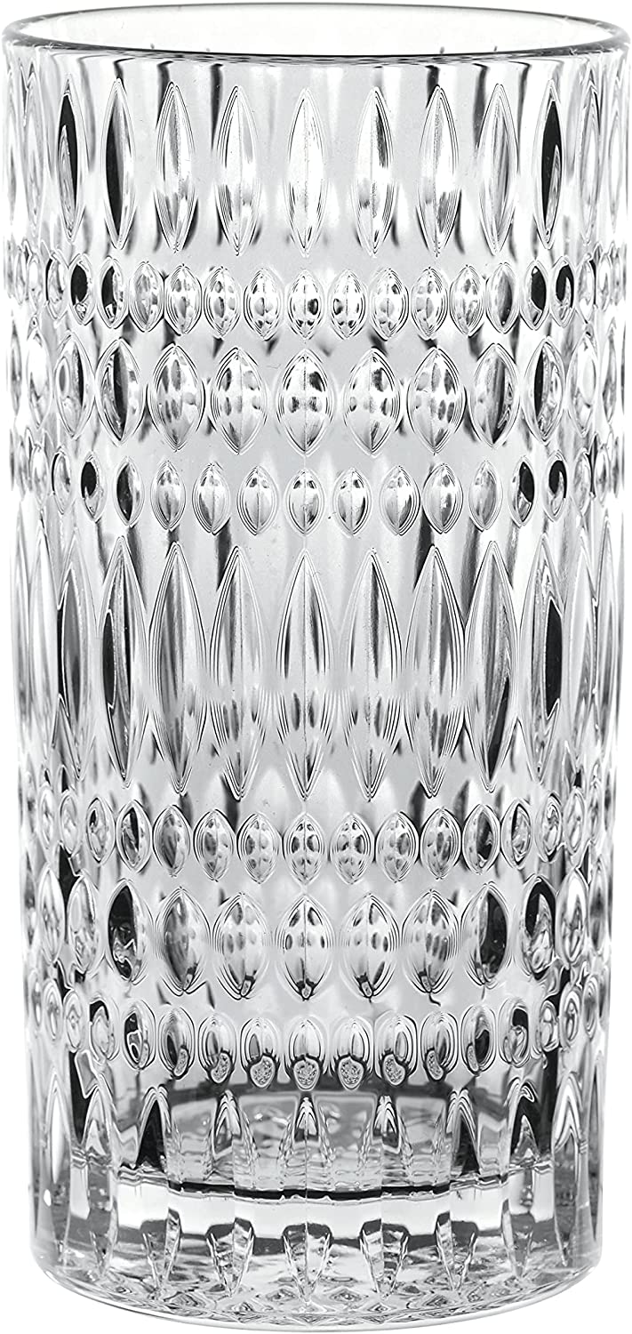 Spiegelau & Nachtmann, 104903 Latte Macchiato Set of 2 Latte Macchiato Glasses, Crystal Glass, 434 ml, Ethno Barista