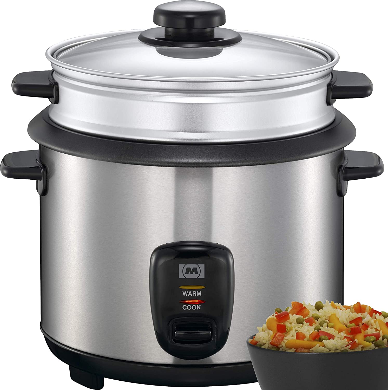 Melissa Rice Cooker 1.5 Litre Rice Cooker Steamer Cooker Multi Cooker 500 W New