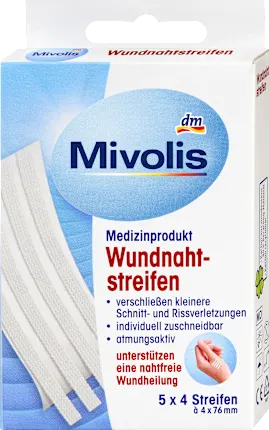Mivolis Wound suture strips, 20 pieces