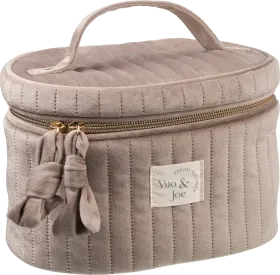 Vito & Joe cosmetic case pink velvet, 1 pc