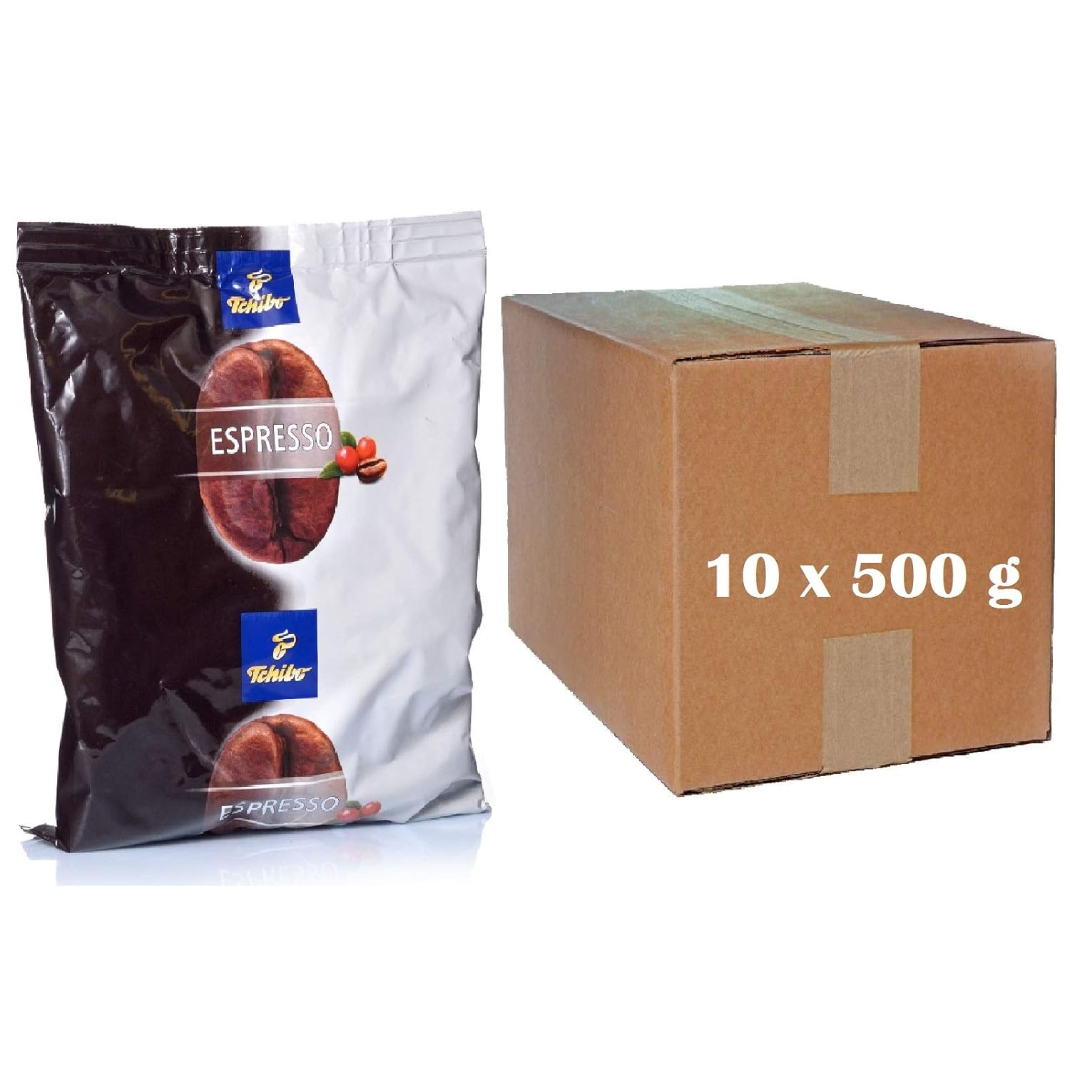 Tchibo Espresso Classico - 10 x 500g coffee beans