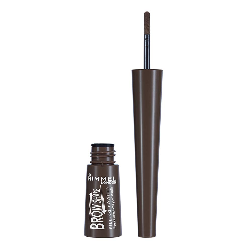 Rimmel London This Way Brow Filling Powder Dark Brown, ‎dark