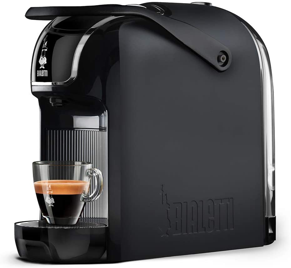 Bialetti 098150484 Bundle Break Espresso Coffee Maker for Aluminium Plastic Capsules Red