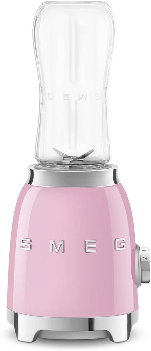 Smeg PBF01PKEU Stainless Steel Mixer, Pink
