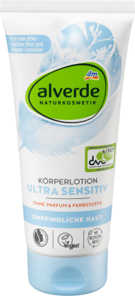 alverde NATURKOSMETIK alverde body lotion ultra sensitive, 200 ml