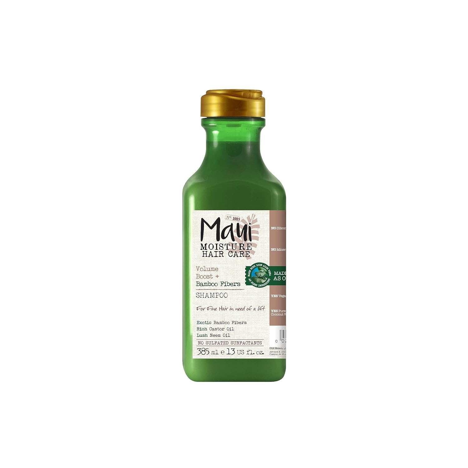 Maui Moisture Thicken & Restore + Bamboo Fiber Shampoo, 385 ml