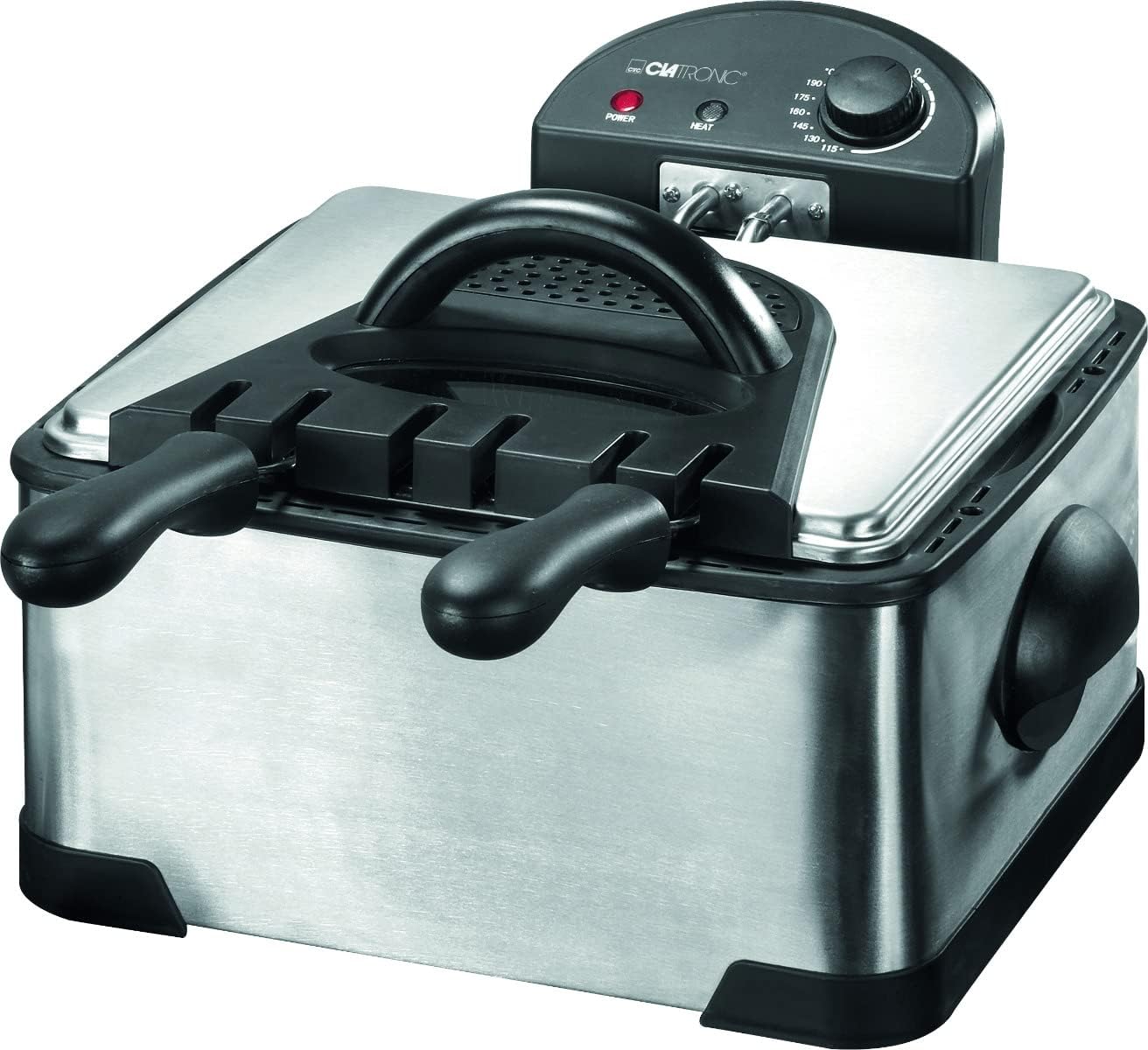 Clatronic FR 3195 Double Deep Fat Fryer