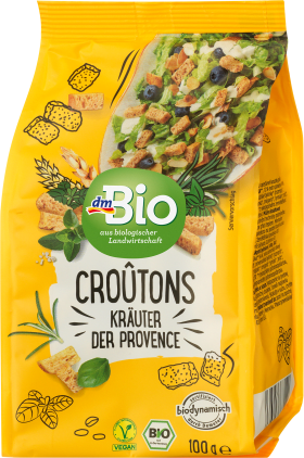 dmBio Croutons herbs of Provence, 100 g