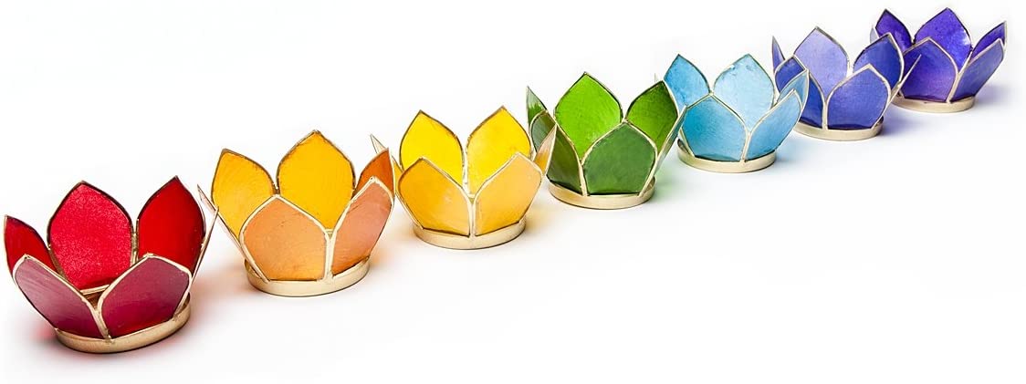 Find Something Different Small Night Light In The Form Of 7 Fleur De Lotus Capiz