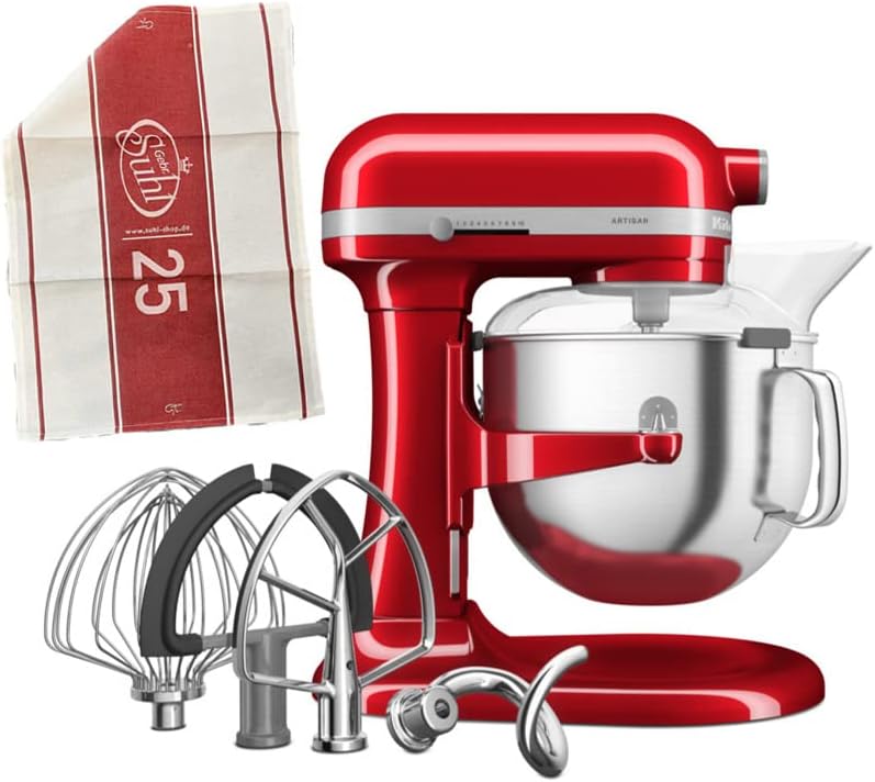 Kitchenaid Artisan Food Processor 6.6 L Love Apple Red