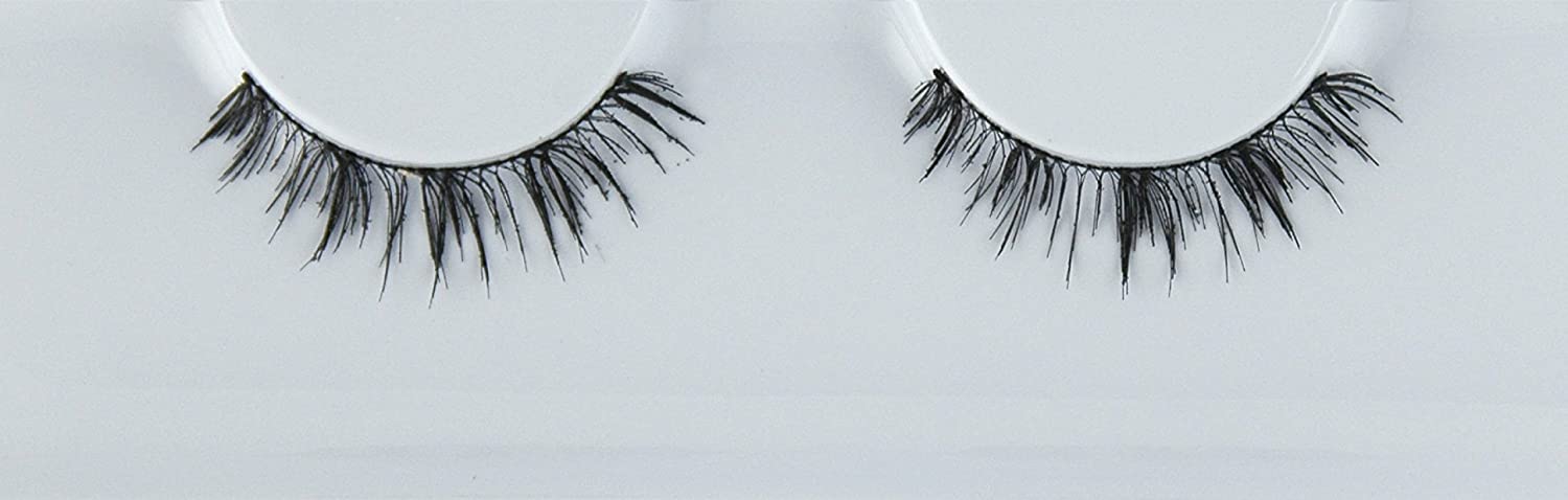 GRIMAS Real Hair Eyelashes Black 137 #, unregelmäßig überlagernd und ‎137 schwarz,