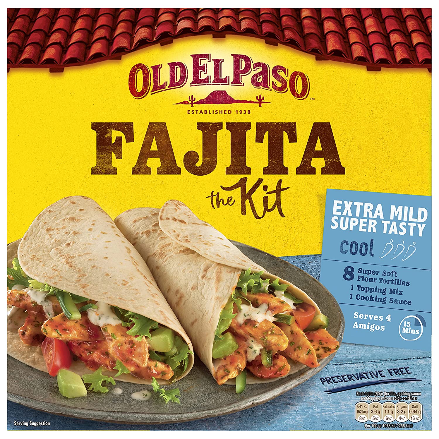 Old El Paso Extra Weicher Gürtel (476g)