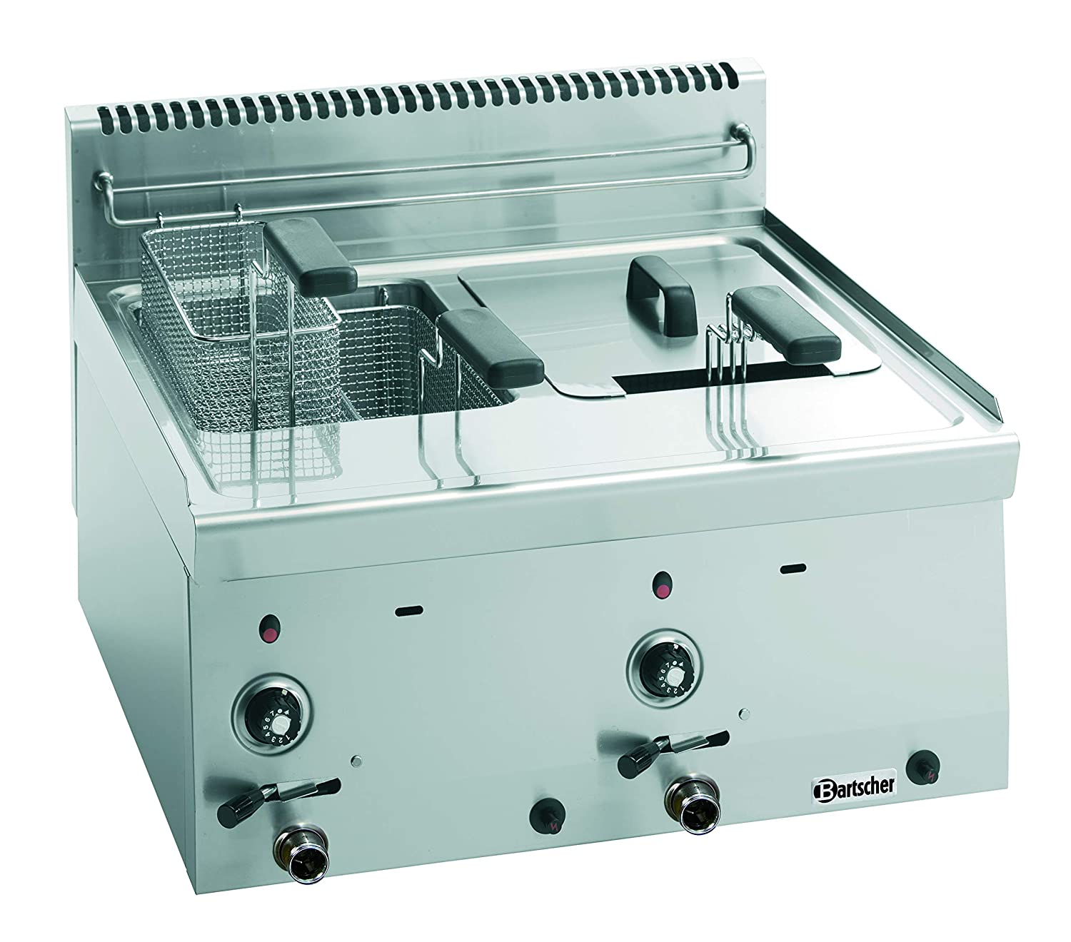 Bartscher Deep fat fryer gas 600, W600, 1x8L