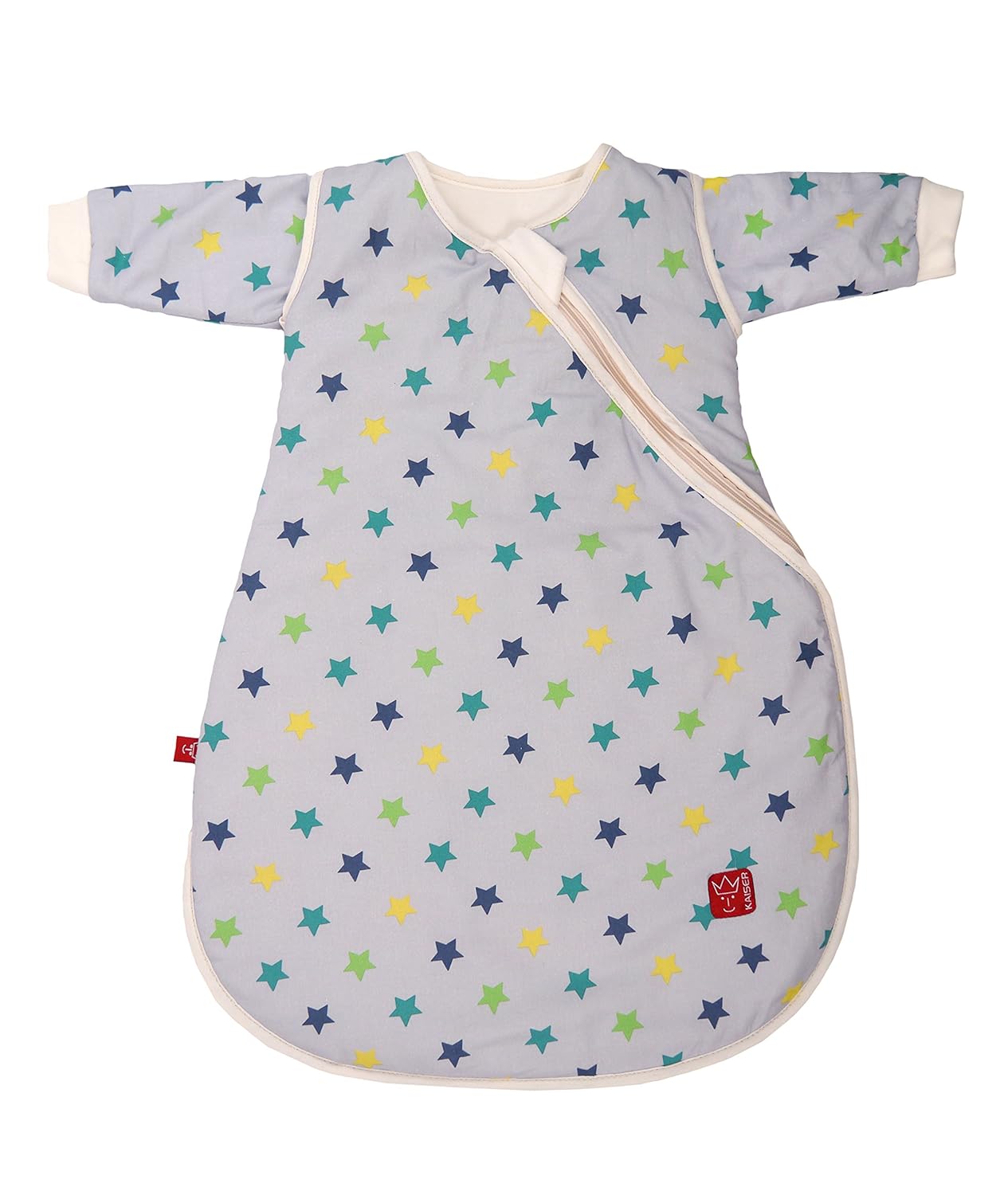 Kaiser 65060084 All Season Sleeping Bag Willy, Length 60 Cm Stars Light Blue