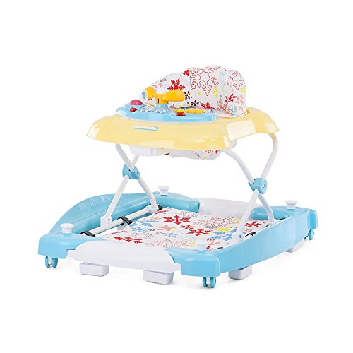 CHIPOLINO PRH01403YEL Baby Walker with Rocker Helly Dots – Yellow