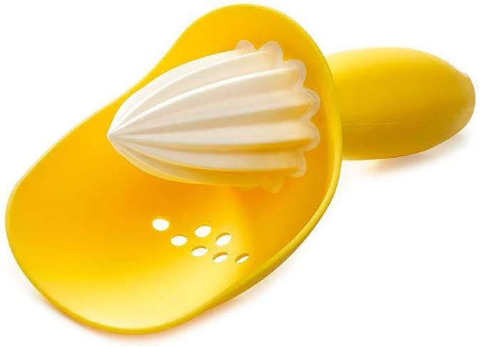 Joseph Joseph Catcher Citrus Reamer with Pip Catcher - Yellow