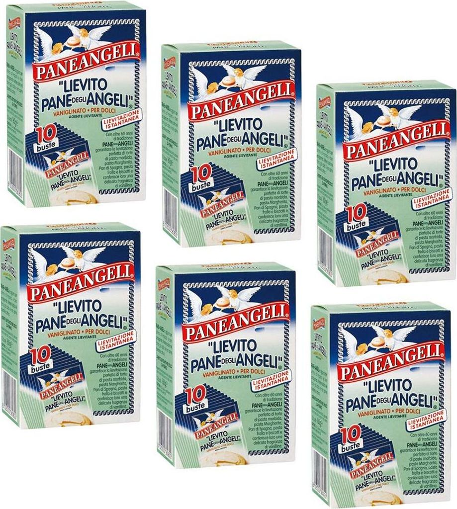 Cameo 60 Paneangeli Lievito Vanigliato Sourdough Vanilla Yeast from Italy (6 x 10 sachets)