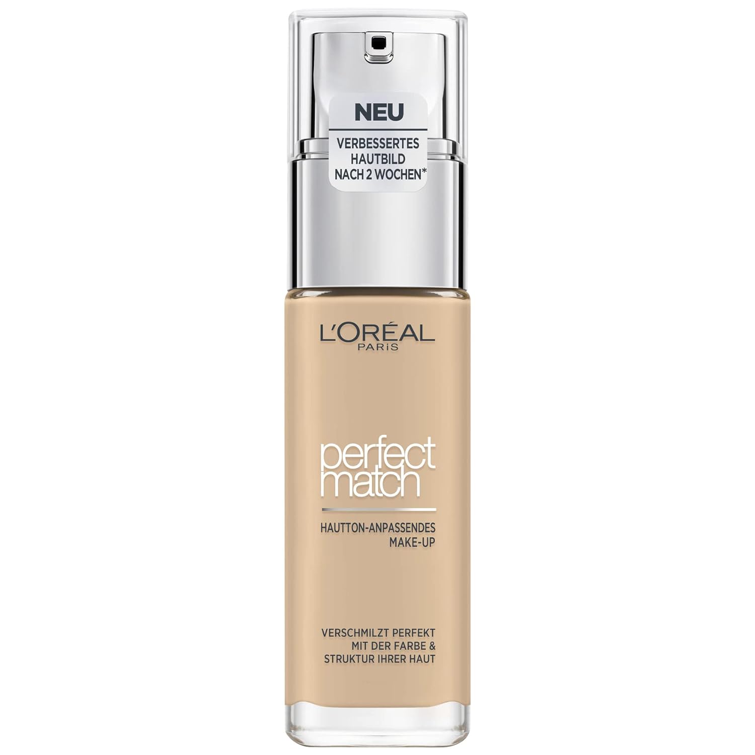 L'Oréal Paris L \ 'oréal paris perfect match make-up 1.5.n linen, liquid foundation with hyaluron and aloe vera, 30 ml
