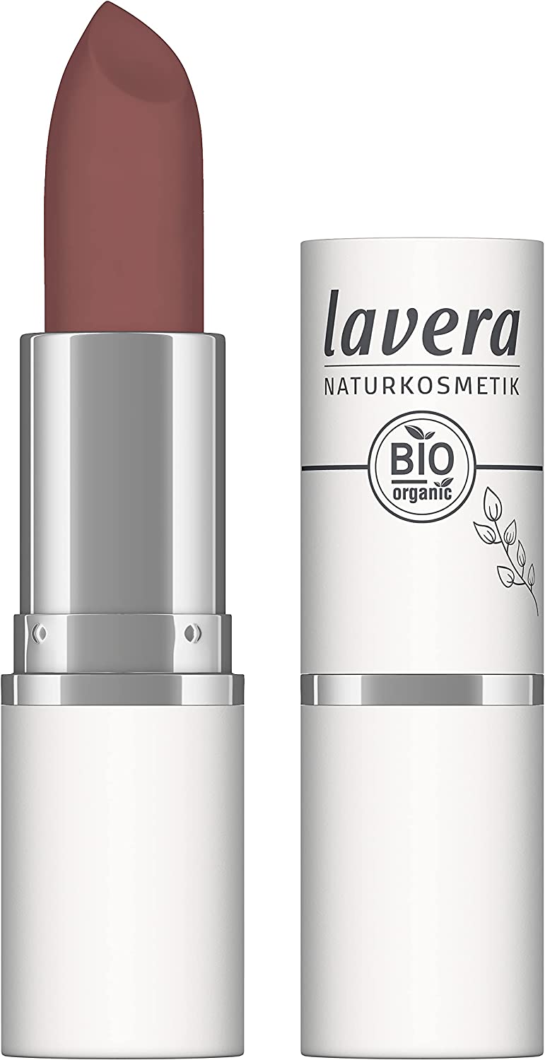 lavera Velvet Matt Lipstick - Auburn Brown 02 - Lipstick - Gluten Free - No, ‎brown