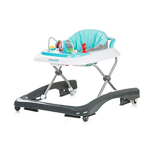 CHIPOLINO Baby Walker Activity Centre Comfy 2 in 1 Adjustable Height From 6 Months blue