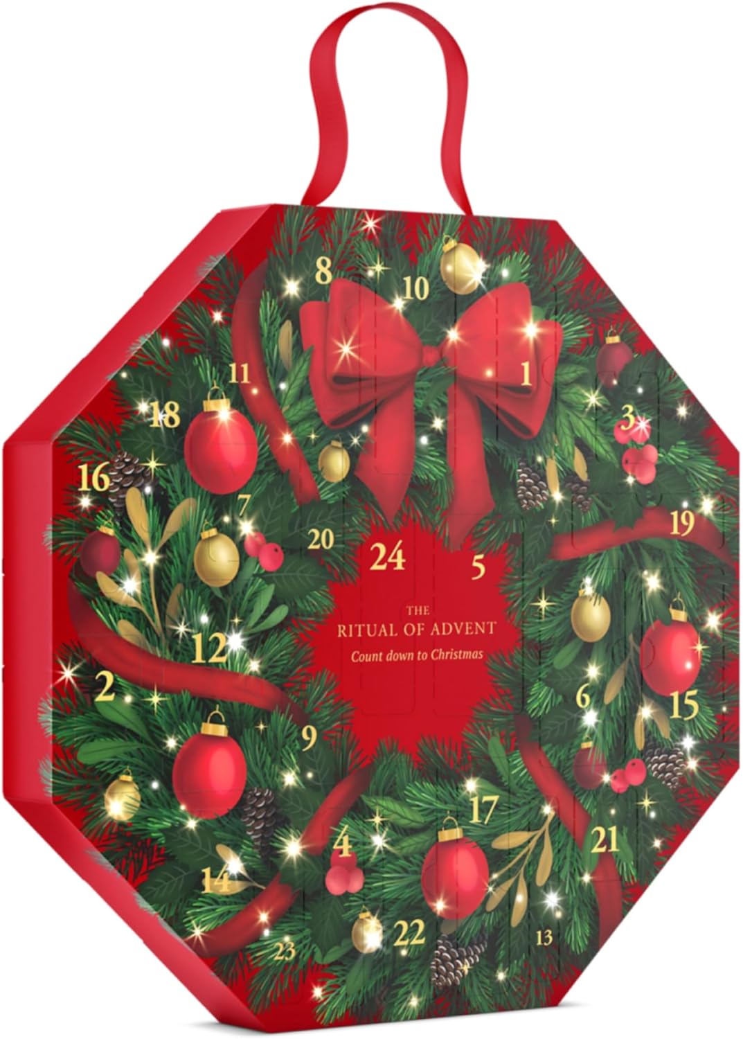 RITUALS Advent Calendar 2025 - The Ritual of Advent: Festive Christmas Countdown in Advent Wreath Design with 24 Luxurious Body Care, Beauty and Home Gifts for Him and Her