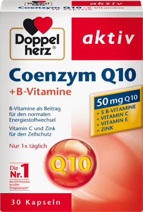 Doppelherz Coenzyme Q 10 + B vitamins Capsules 30 pcs., 12.5 g