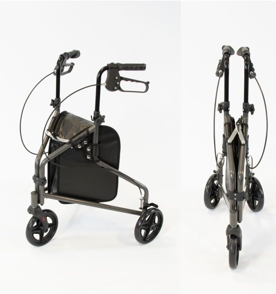 NRS 3 Wheel Steel Rollator S