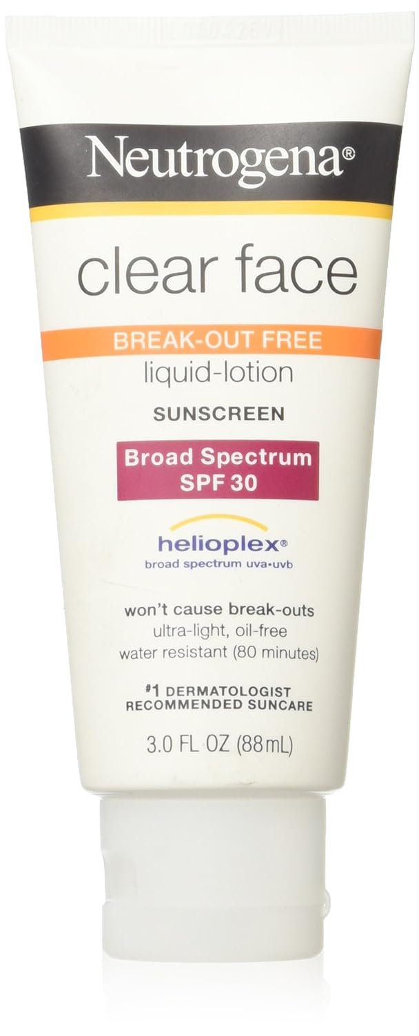 Neutrogena Clear Face Liquid SPF #30 Lotion 85 ml (2 pieces)