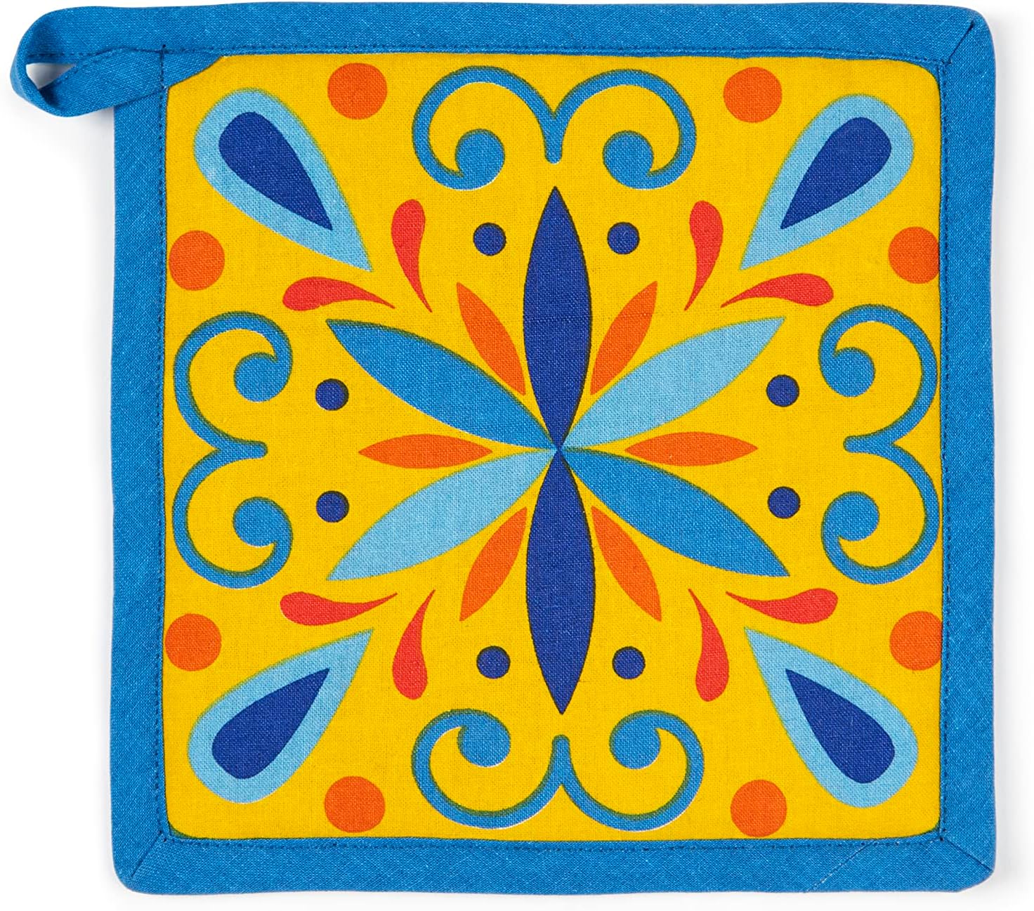 Excelsa Puebla Pot Holder, 20 x 20 cm, Lining 100% Cotton, Polyester Filling
