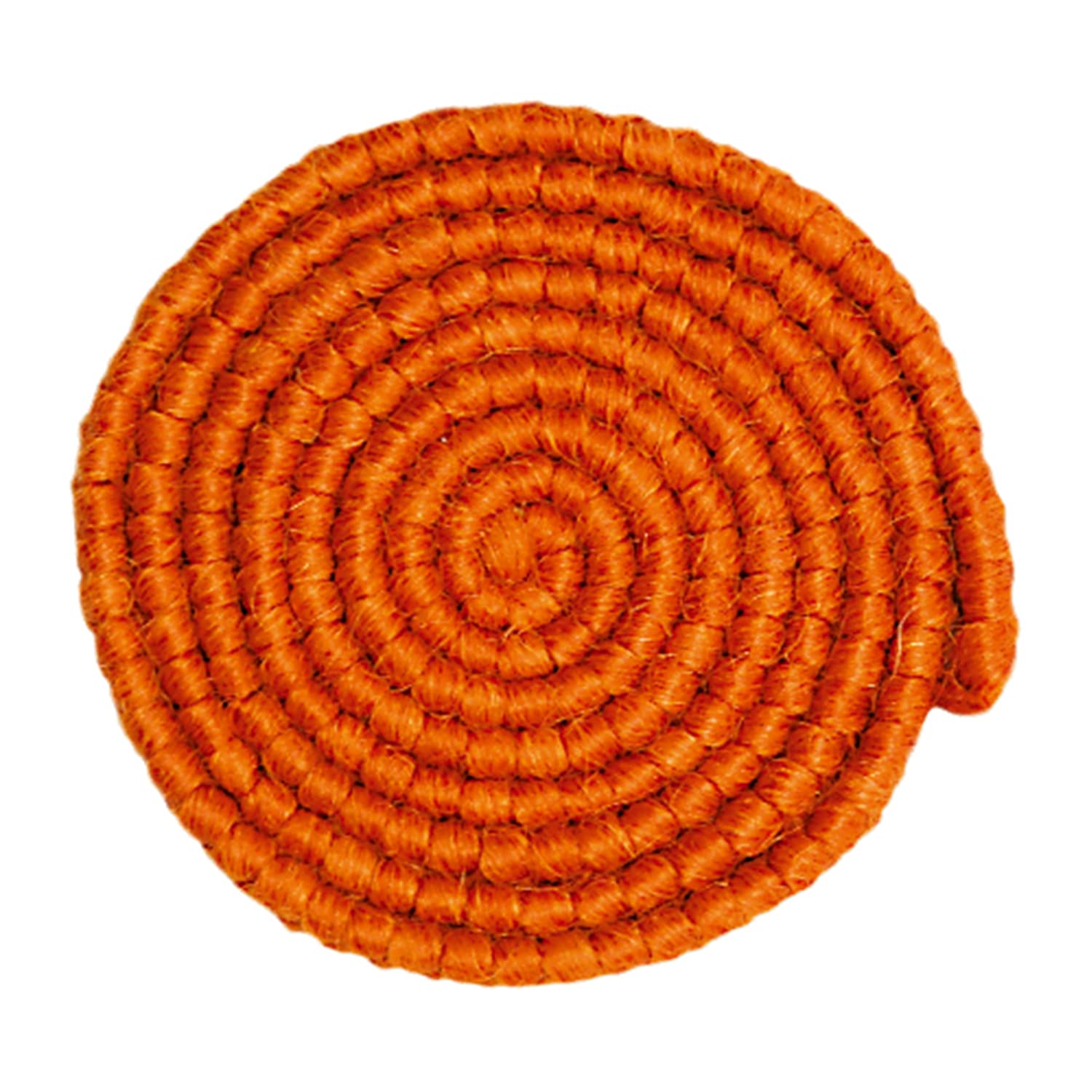 Grimas Wool Crepe, 1 m, Orange 22, Braided Dyed Sheep\'s Wool for Creating Beards, Sideburns, Eyebrows, Body Hair and More