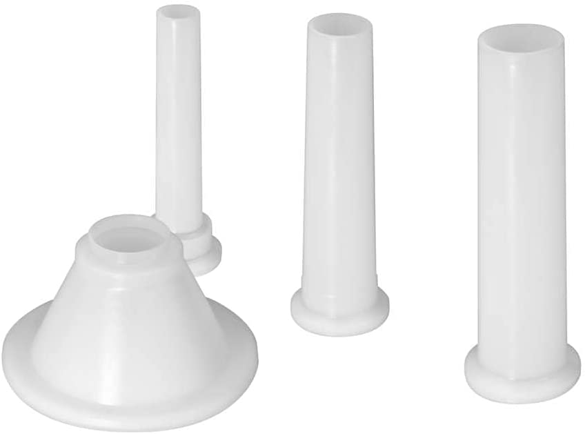 WolfCut Plastic Sausage Fillers Set of 3 for Mincer Size 8