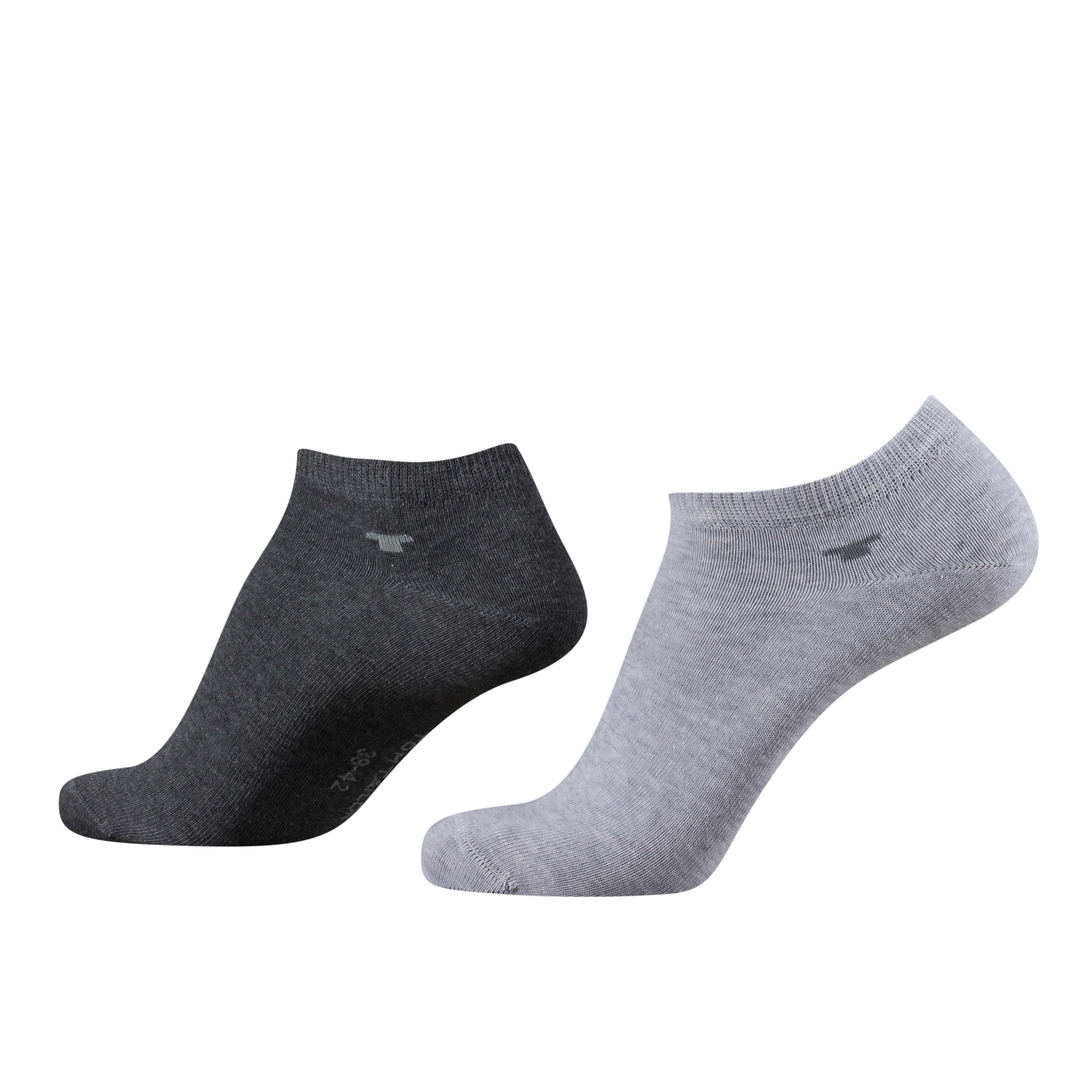 Tom Tailor 2Er Pack Sneaker, Gr. 35-38, Grey, 1 Pc
