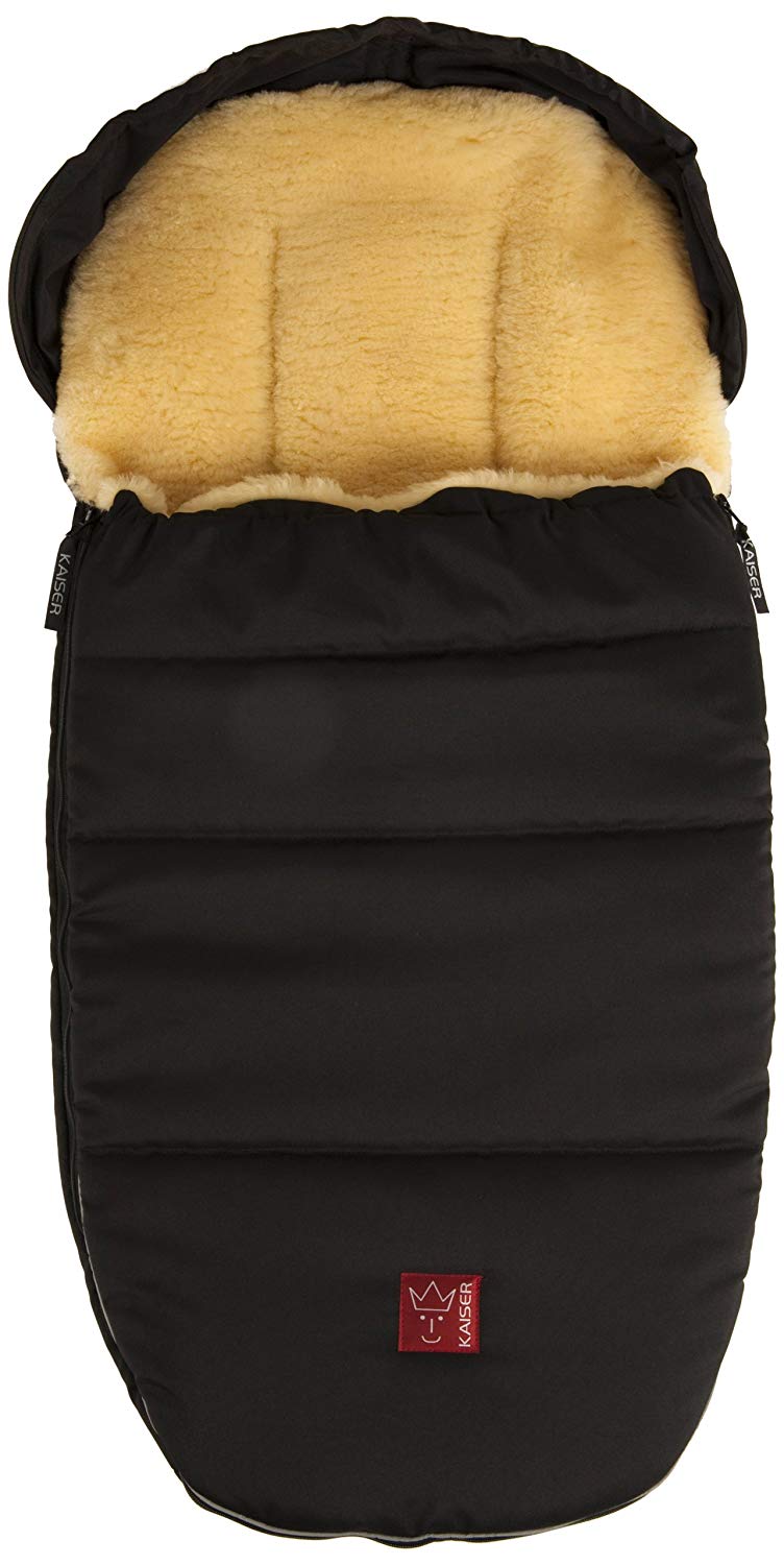 Kaiser Lenny Lambskin Foot Muff Navy