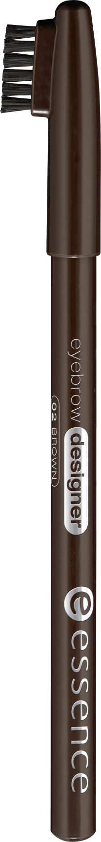 essence cosmetics Eyebrow Pencil, Eyebrow Designer Brown 02, 1 G